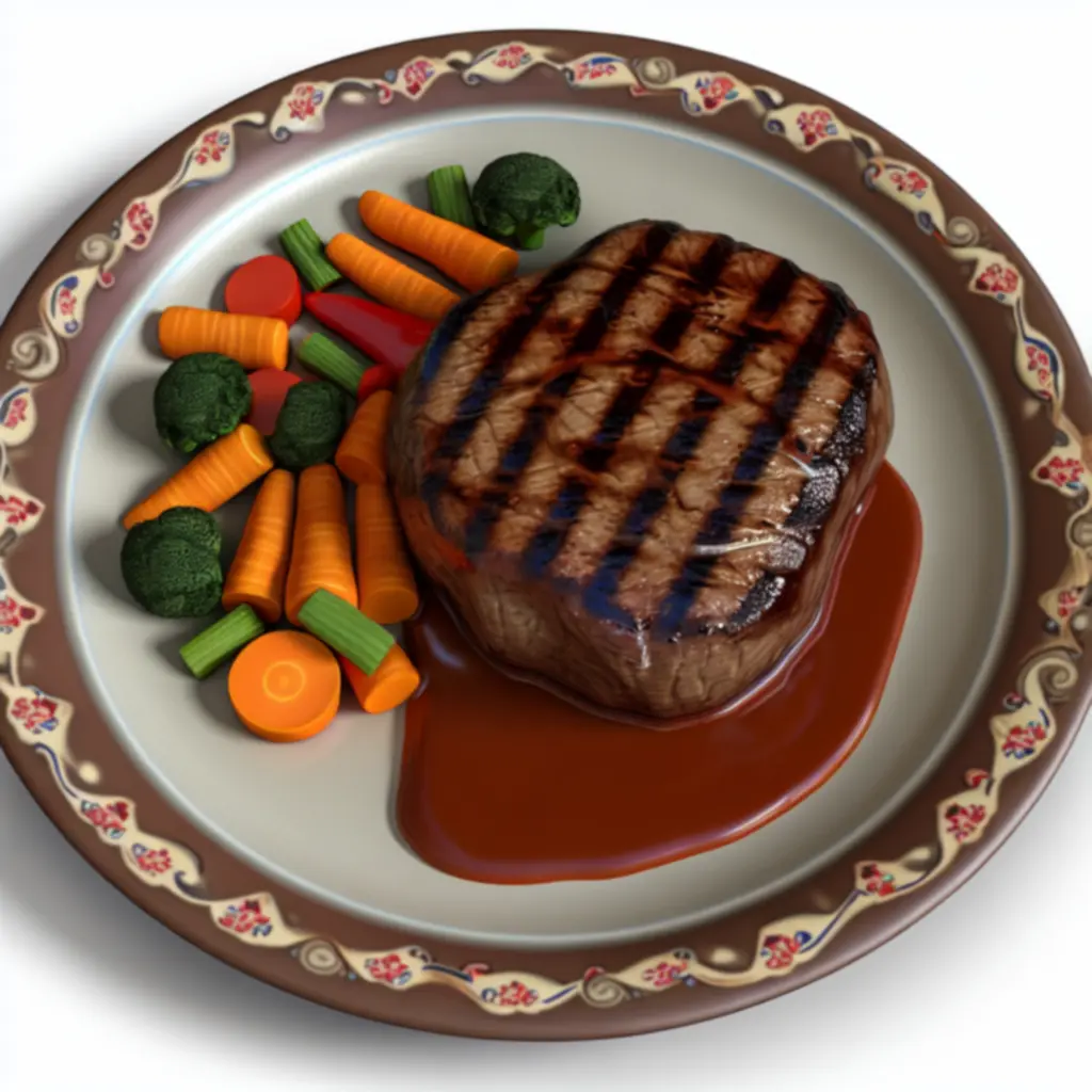 Grillezett marha steak